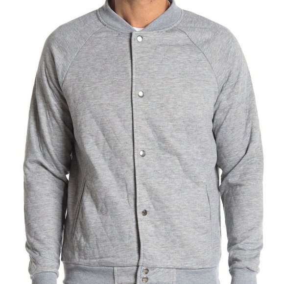 Sovereign Code NWT Men's Heather Grey Button Down Jacket XL - Picture 3 of 9